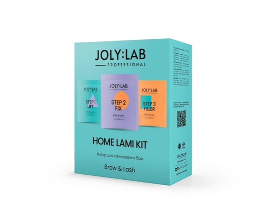 Зображення 2 Набір для ламінування брів в домашніх умовах Joly:Lab Home Lami Kit